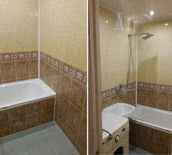 Bathtub with pvc panels reviews photos before and after