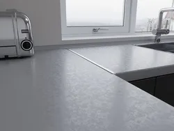 Slotex countertops in the kitchen interior