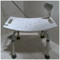 Bath chair titanium photo