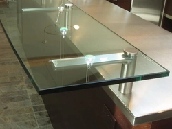 Glass Kitchen Countertop Photo