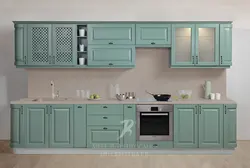 Luxury kitchen furniture photo