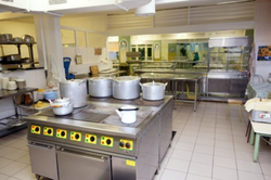 Photo of the school kitchen