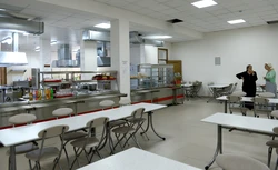 Photo of the school kitchen