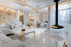 Rich Living Room Interior