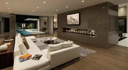 Rich living room interior