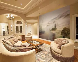 Rich living room interior