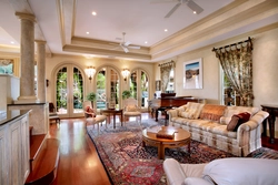 Rich living room interior
