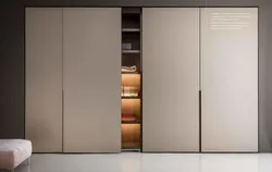 Фото фасада гардеробных шкафов