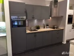 Кухня Оникс Серый Фото