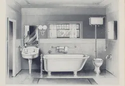 SSRİ-də vanna otağı fotoşəkili