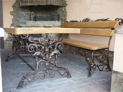 Kitchens with forging photo