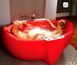 Colorful bathtubs photo