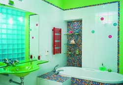 Colorful Bathtubs Photo