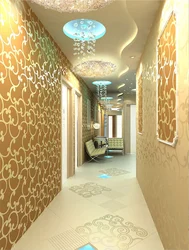 Golden Hallway Interior