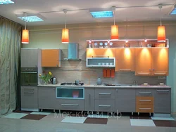 Кухни с козырьком и подсветкой фото