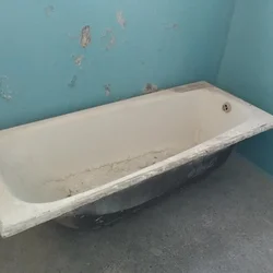 USSR cast iron bathtub photo
