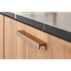 End handles for kitchen facades photo