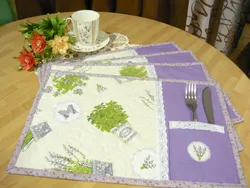 Napkins For The Kitchen On The Table Photo