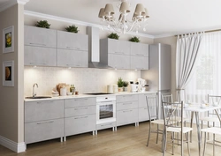White kitchen in the interior reviews