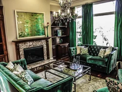 Malachite Living Room Interior