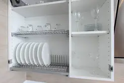 Dryers in the kitchen interior