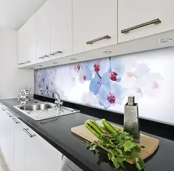 Kitchen sleeve on the wall photo