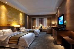 Bedroom interior in dubai