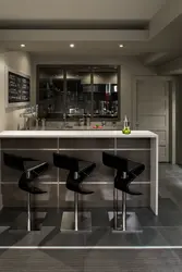 Kitchen like bar interior