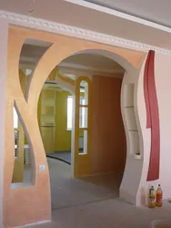 Semi-arches for kitchen design
