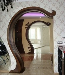 Semi-arches for kitchen design