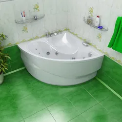 Какие бывают угловые ванны фото
