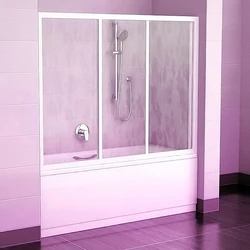 Bathtub with doors photo