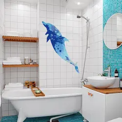 Дизайн ванны дельфин
