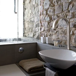 Stone bathroom photo