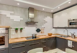 Ceramic kitchen in the interior