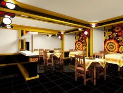 Khokhloma kitchen design