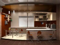 Kitchens with podium design