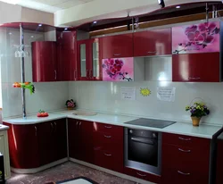 Kitchen with pomegranate photo